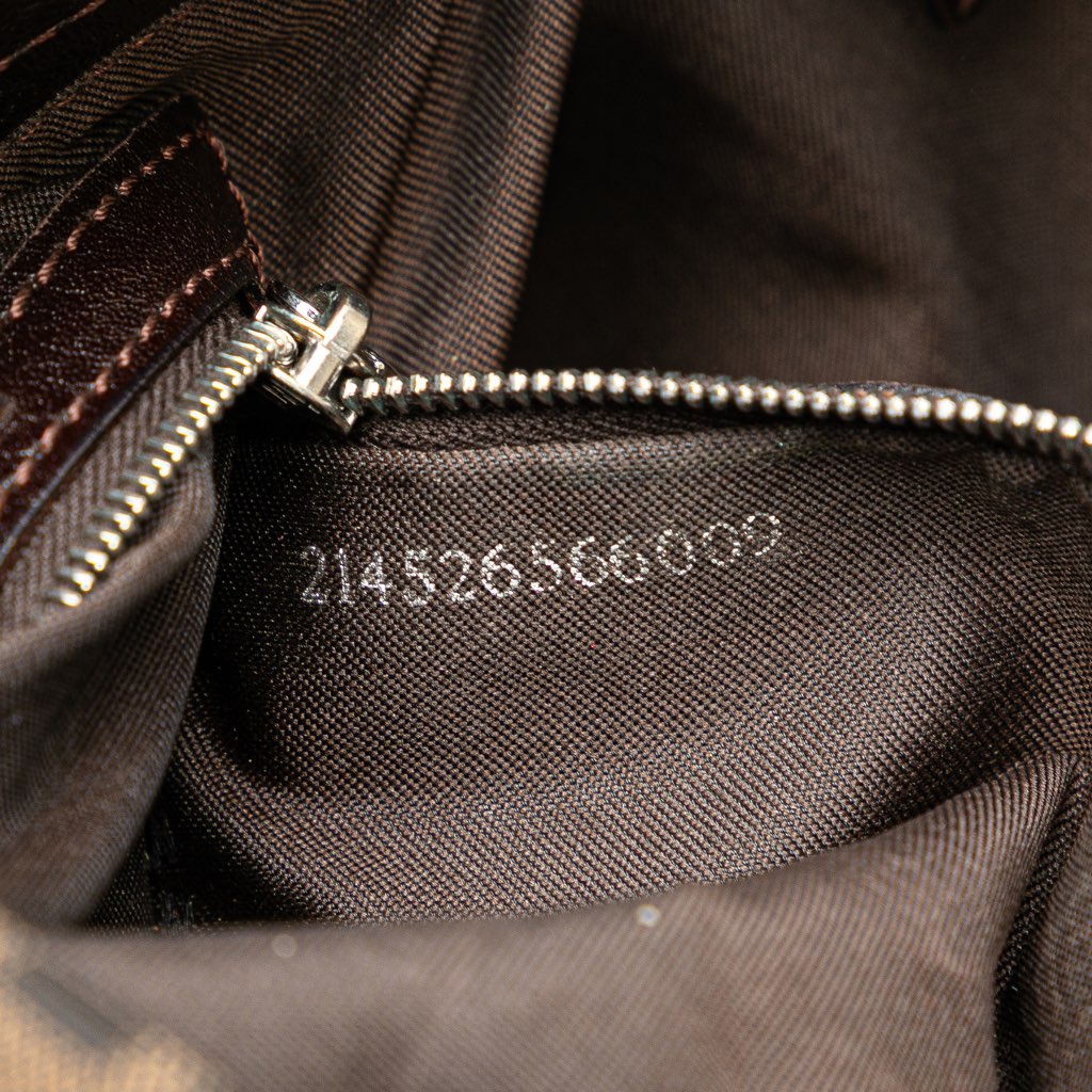 Fendi Zucca Canvas Shoulder Bag - Detail 1
