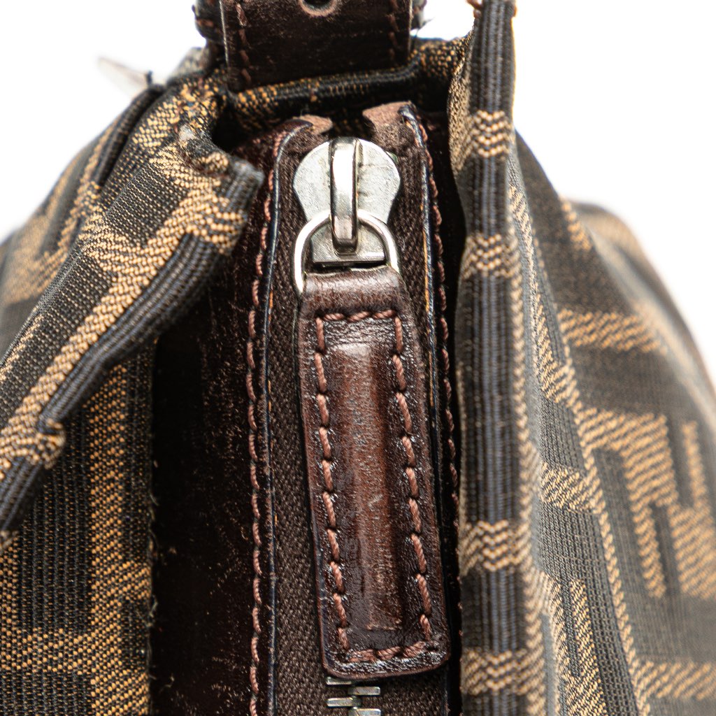 Fendi Zucca Canvas Shoulder Bag - Image 10