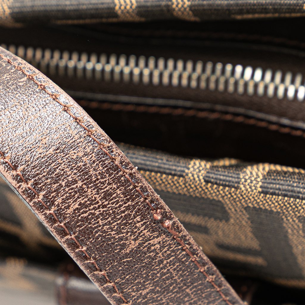 Fendi Zucca Canvas Shoulder Bag - Image 11