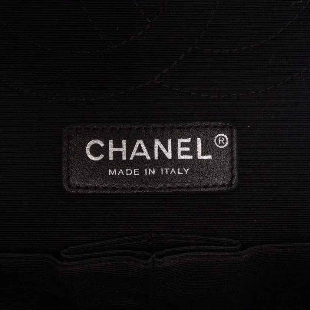 Chanel Jumbo Classic Tricolor Lambskin Colorblock Double Flap Brown Leather Good - Box View