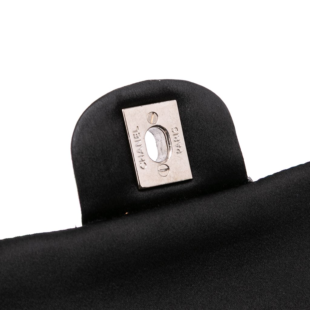 Chanel Jumbo Classic Tricolor Lambskin Colorblock Double Flap - Detail 2