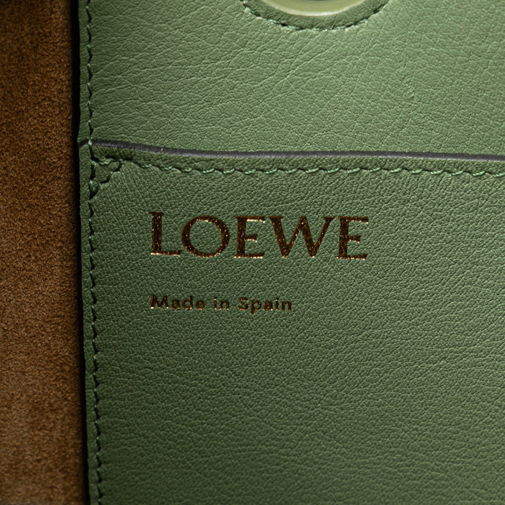 Loewe Small Smooth Calfskin Anagram Tote - Detail 1