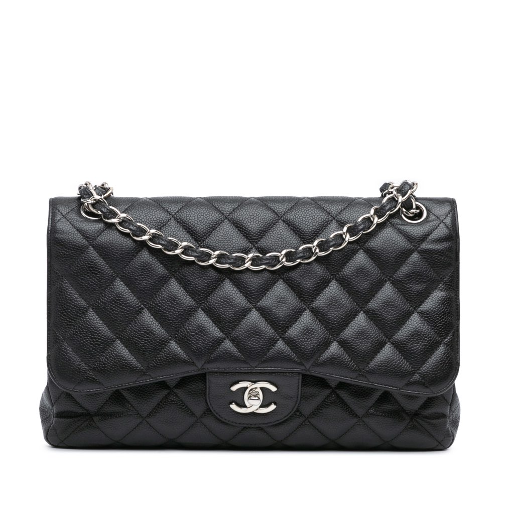 Chanel Jumbo Classic Caviar Double Flap