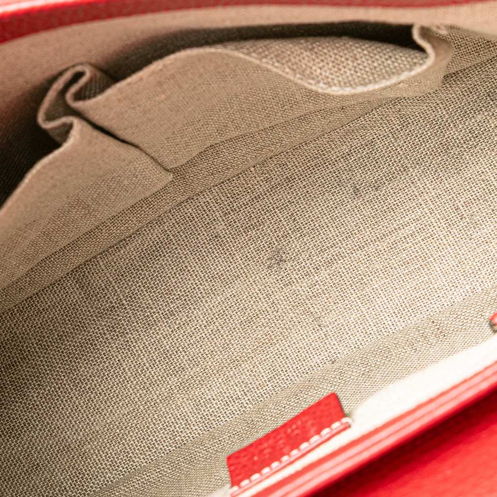 Gucci Medium Dollar Calf Interlocking G Satchel - 5