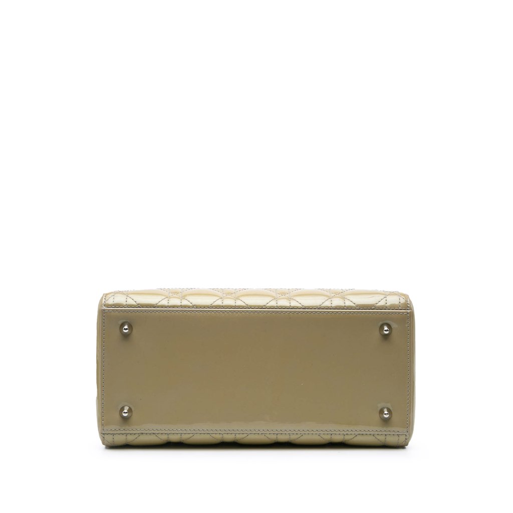 Dior Medium Patent Cannage Lady Dior - 3