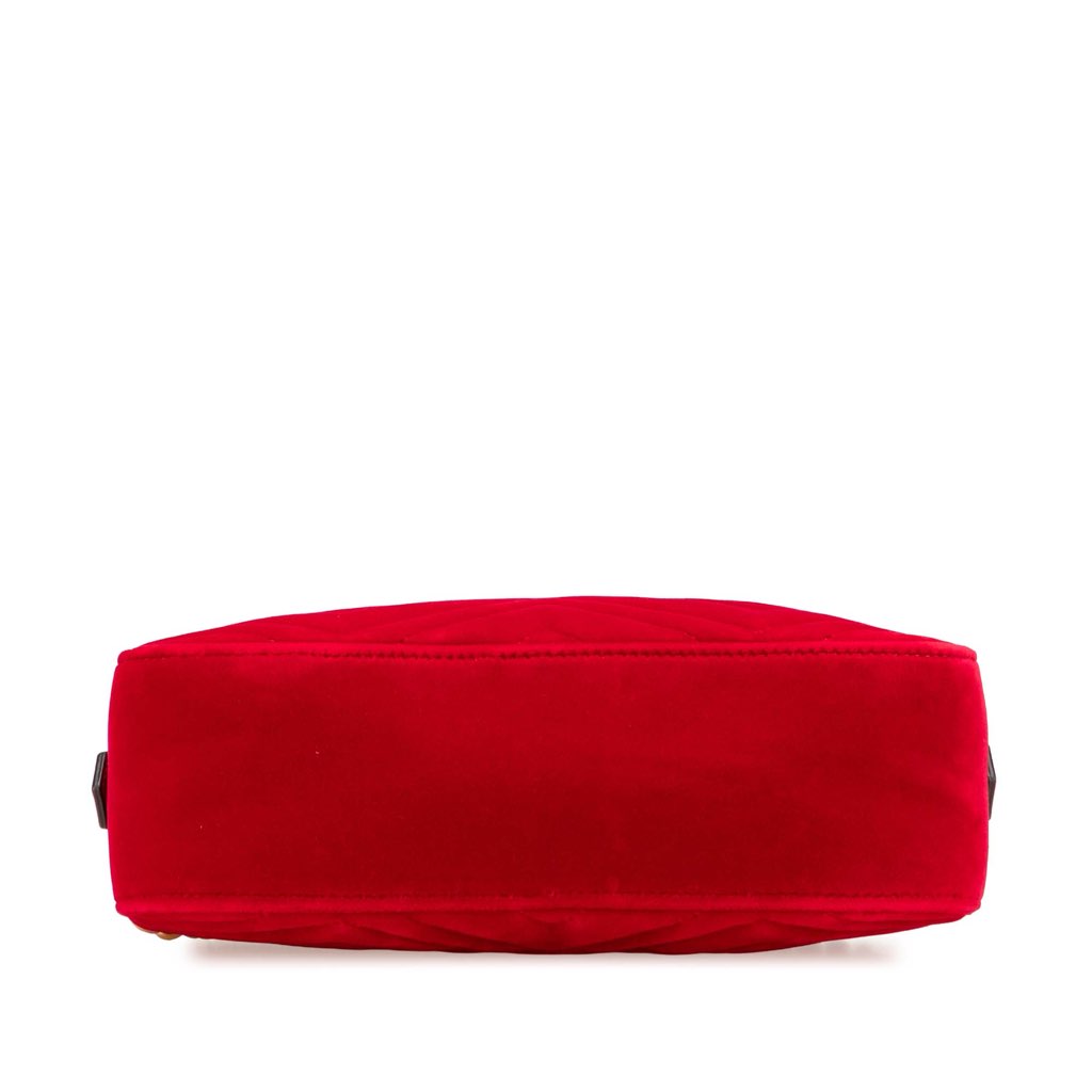 Gucci Small GG Marmont Matelasse Velvet Crossbody - 3