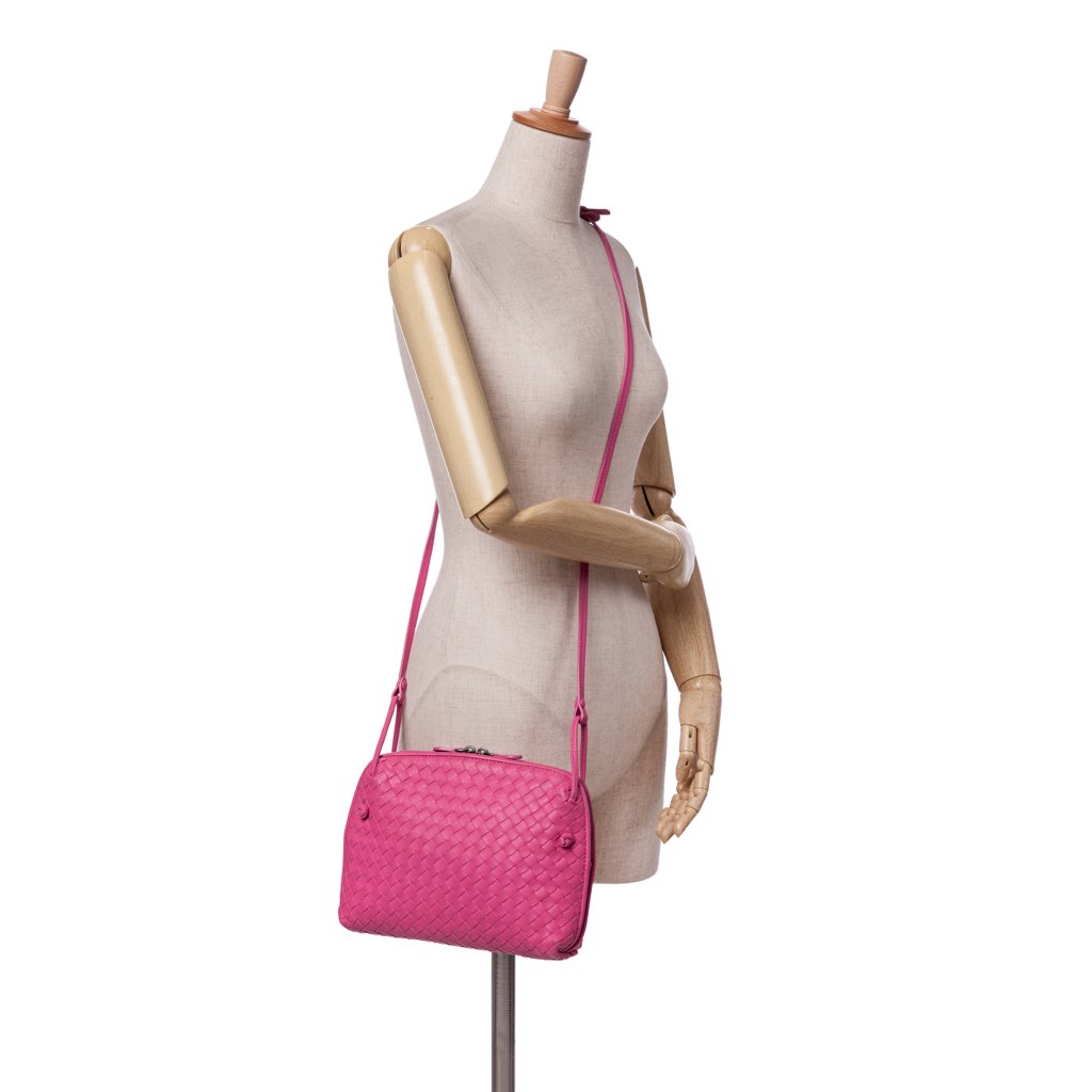 Bottega Veneta Medium Nappa Intrecciato Nodini Crossbody - Image 13