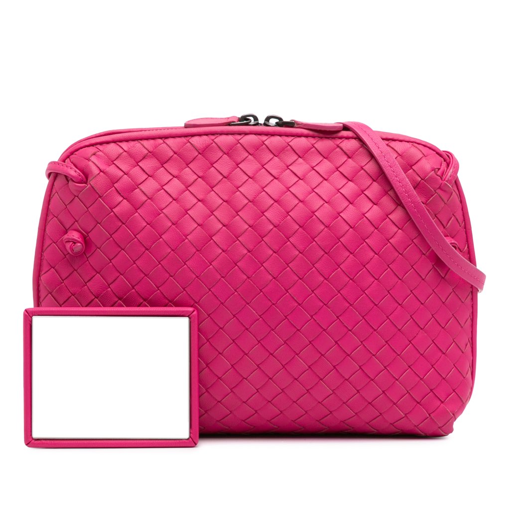 Bottega Veneta Medium Nappa Intrecciato Nodini Crossbody - Image 14