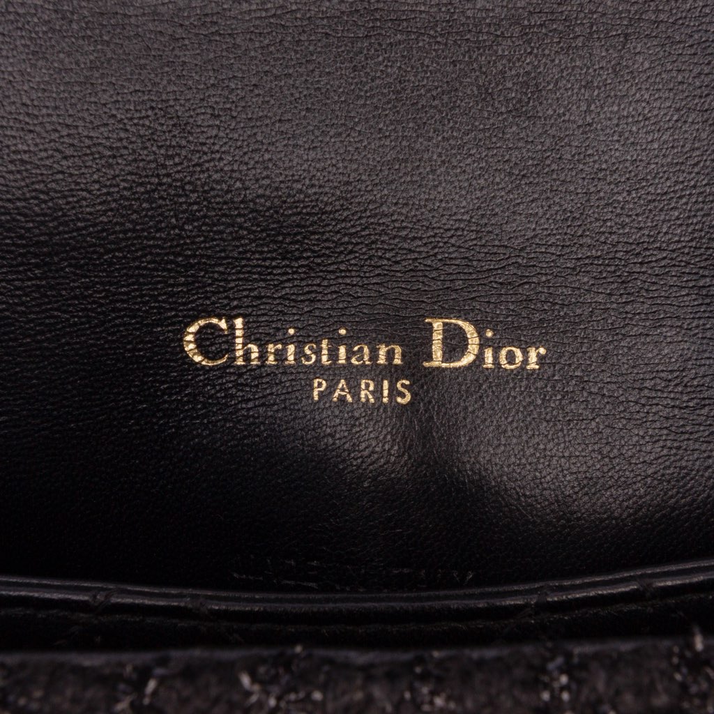 Dior Mini Tweed Cannage Miss Dior Flap - 5