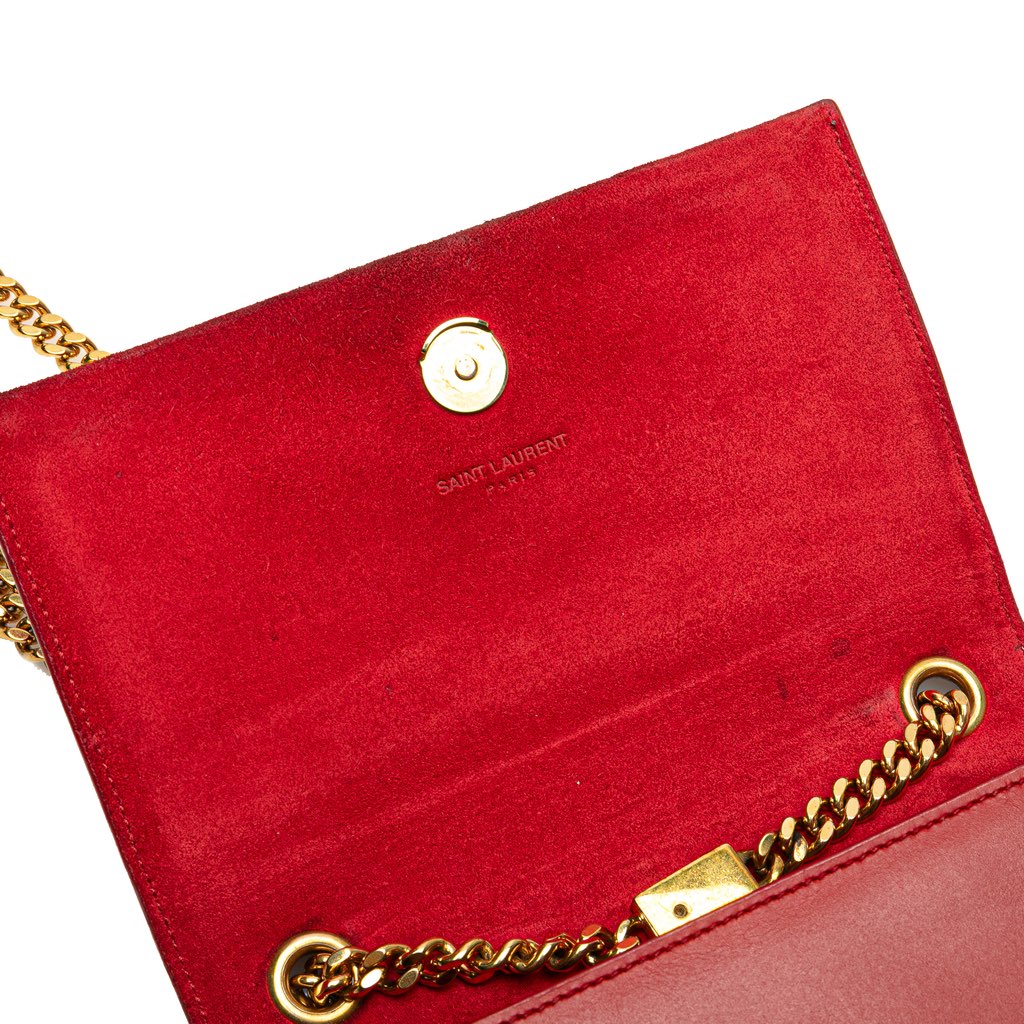 Saint Laurent Small Leather Monogram Kate Tassel Crossbody - Detail 2