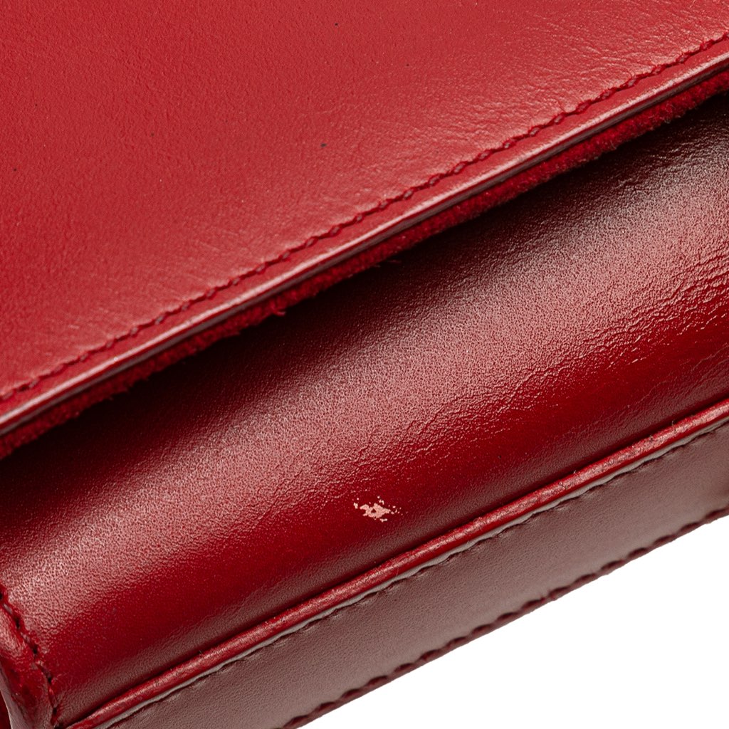 Saint Laurent Small Leather Monogram Kate Tassel Crossbody - Image 12