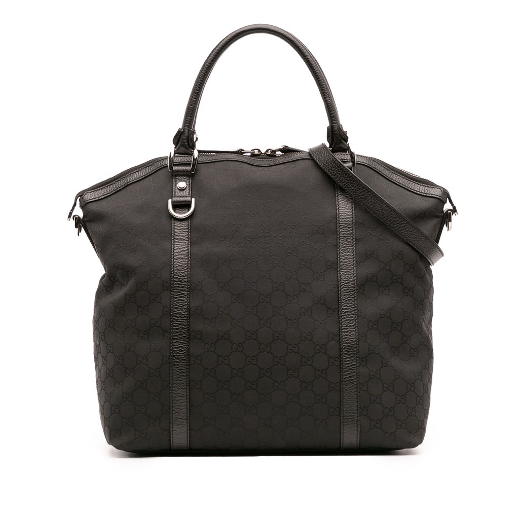 Gucci Large GG Canvas Charm Dome Satchel