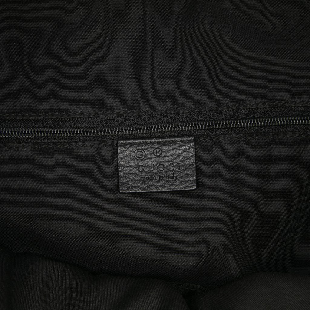 Gucci Large GG Canvas Charm Dome Satchel - Side view