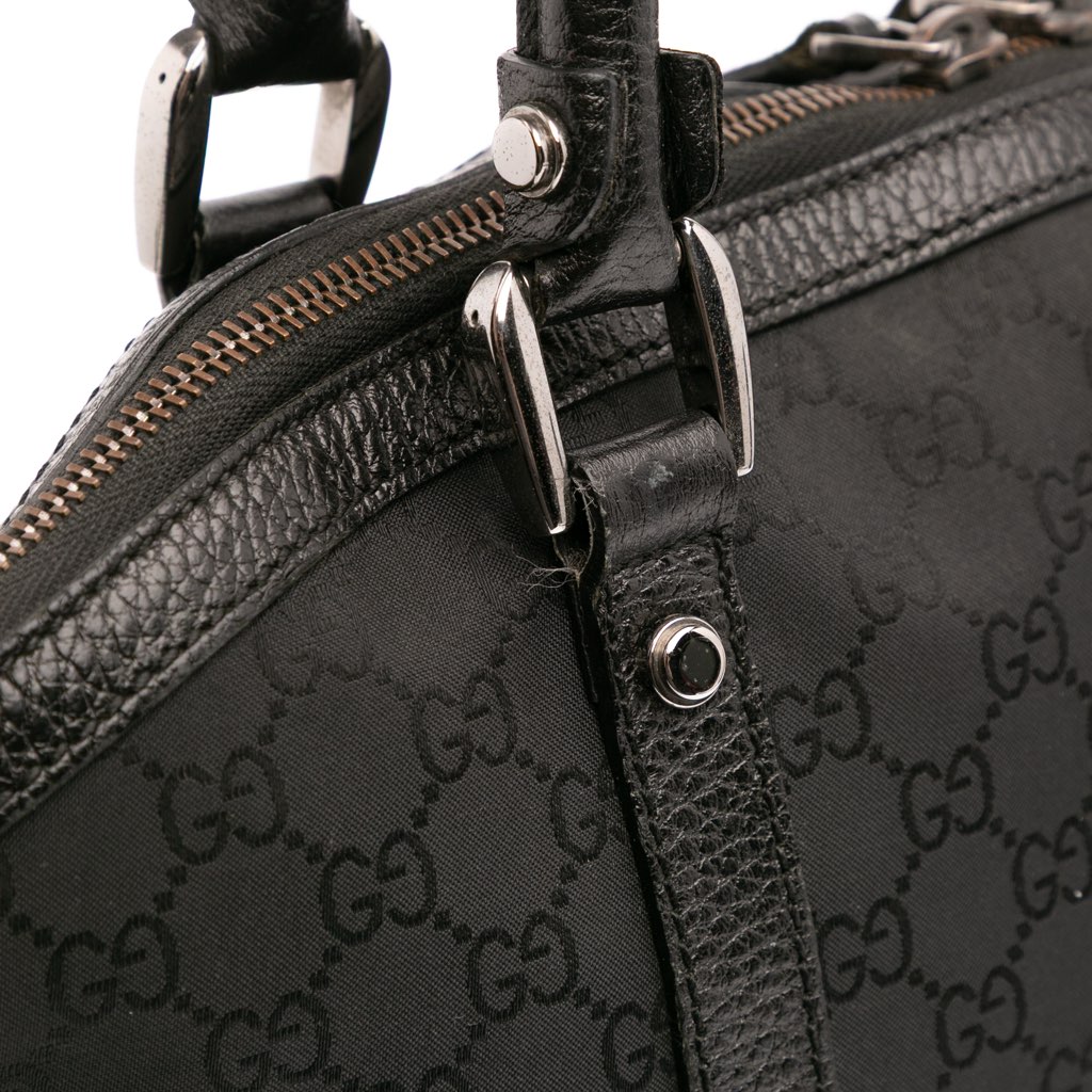 Gucci Large GG Canvas Charm Dome Satchel - Image 12