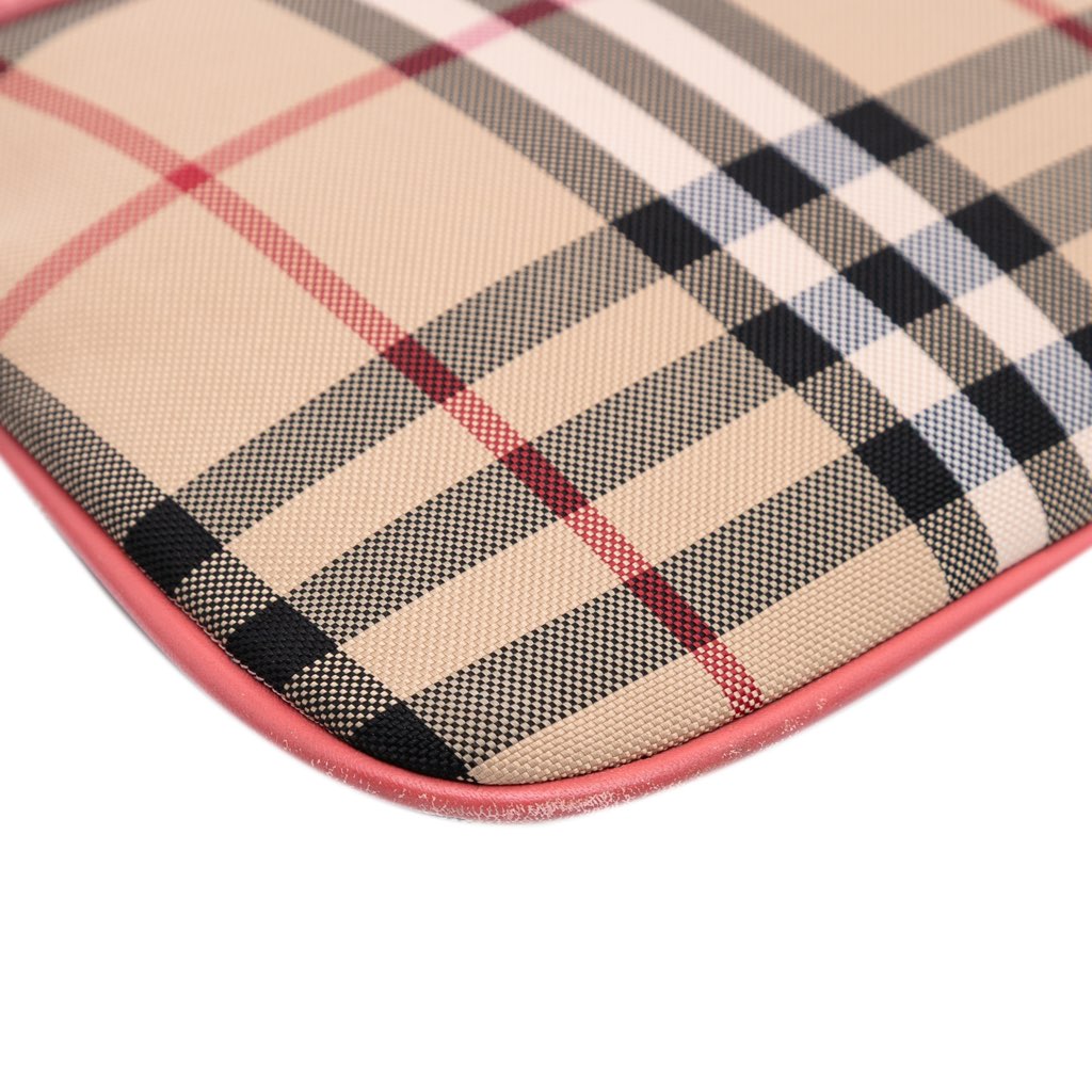 Burberry Haymarket Check Canvas Peyton Crossbody - Detail 2