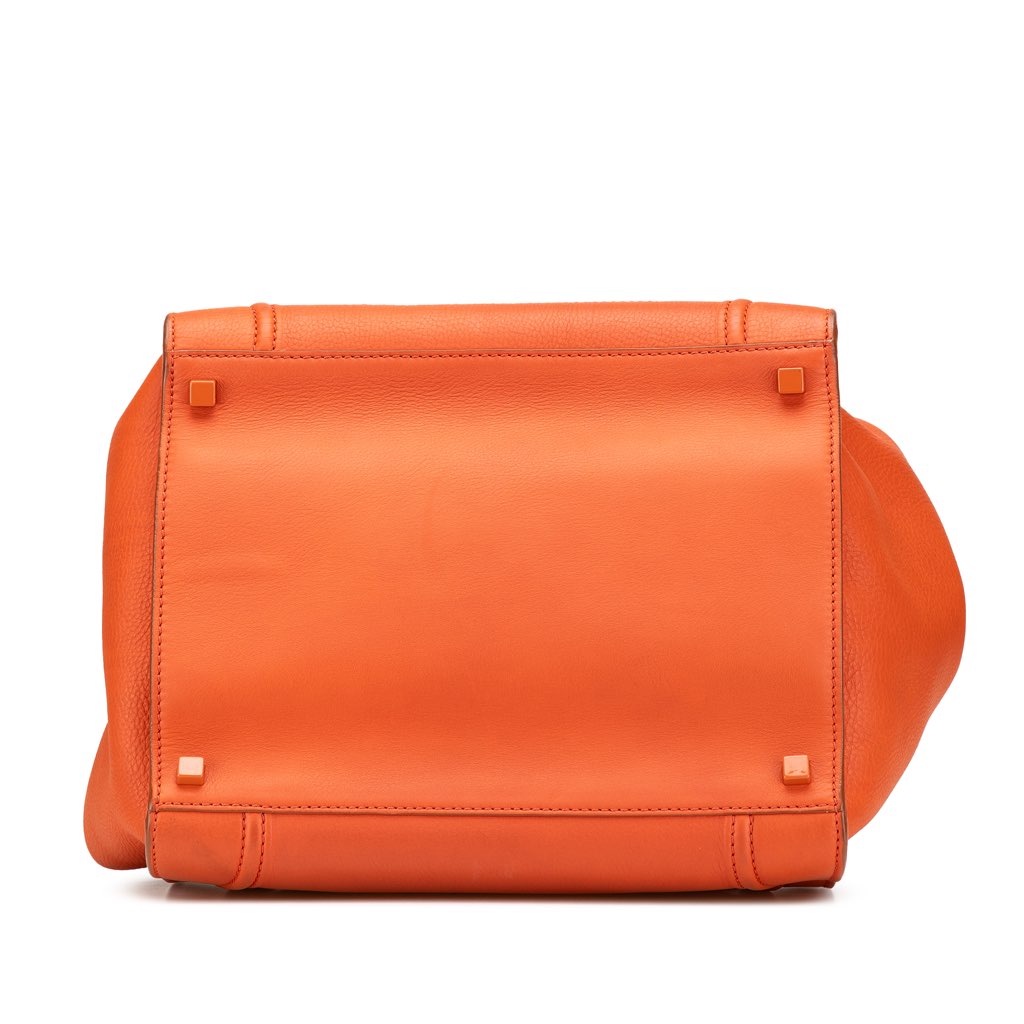 Celine Medium Leather Phantom Luggage Tote - 3