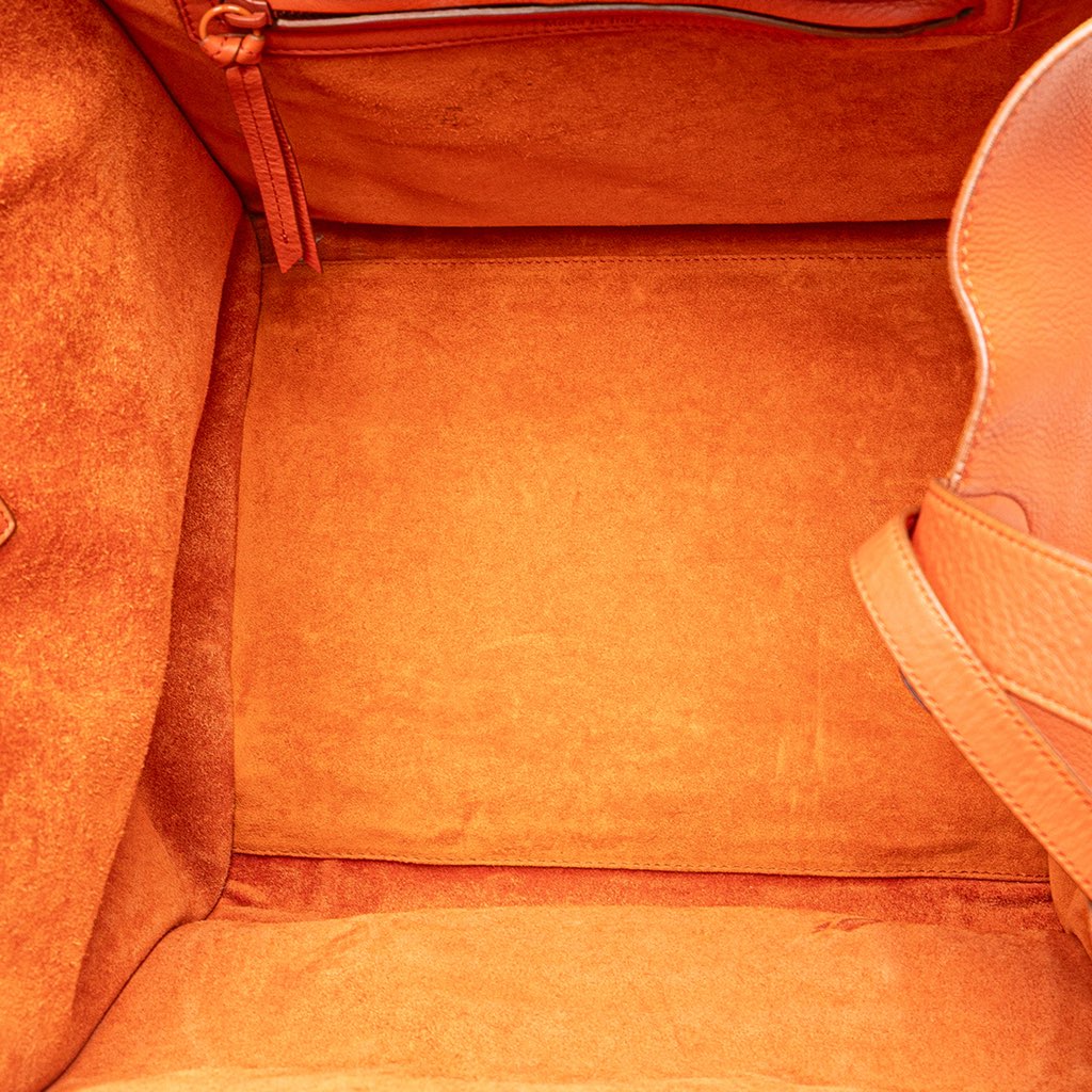 Celine Medium Leather Phantom Luggage Tote - 4