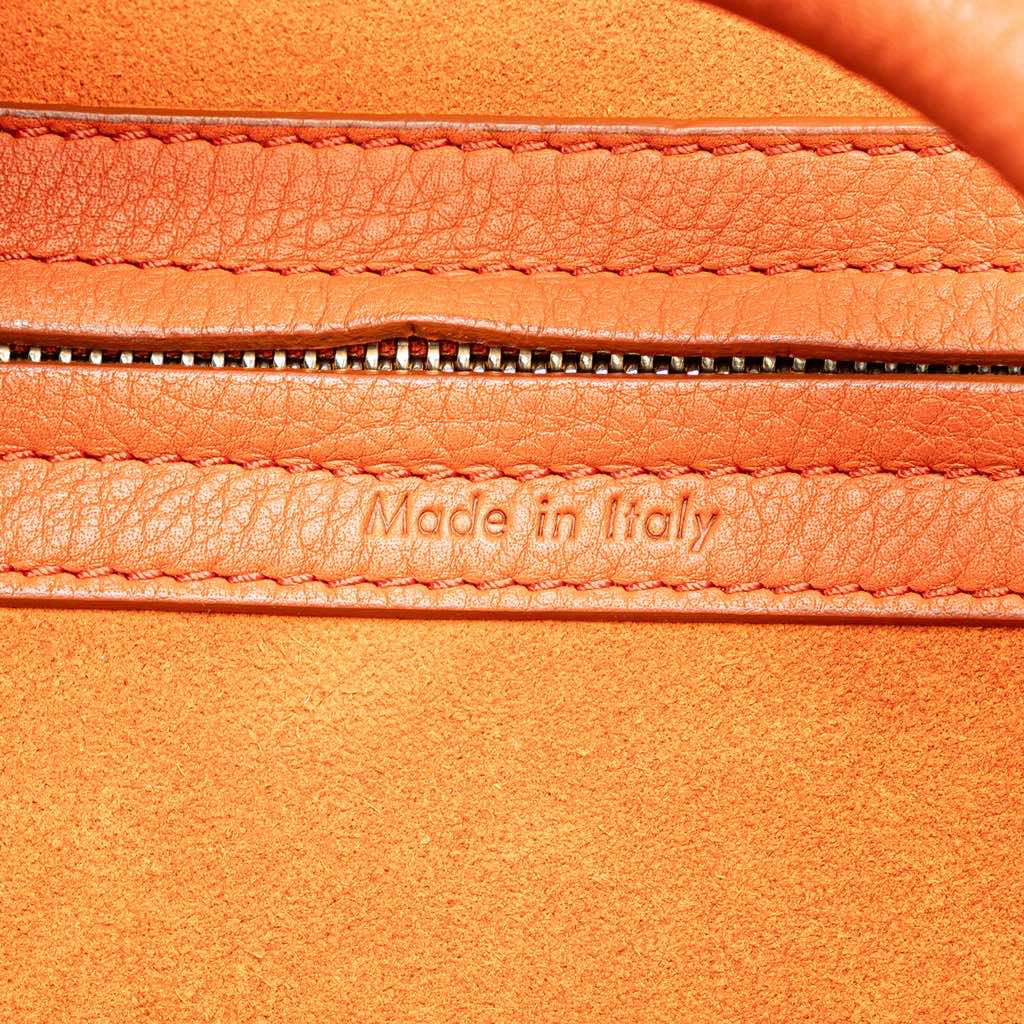 Celine Medium Leather Phantom Luggage Tote - 5