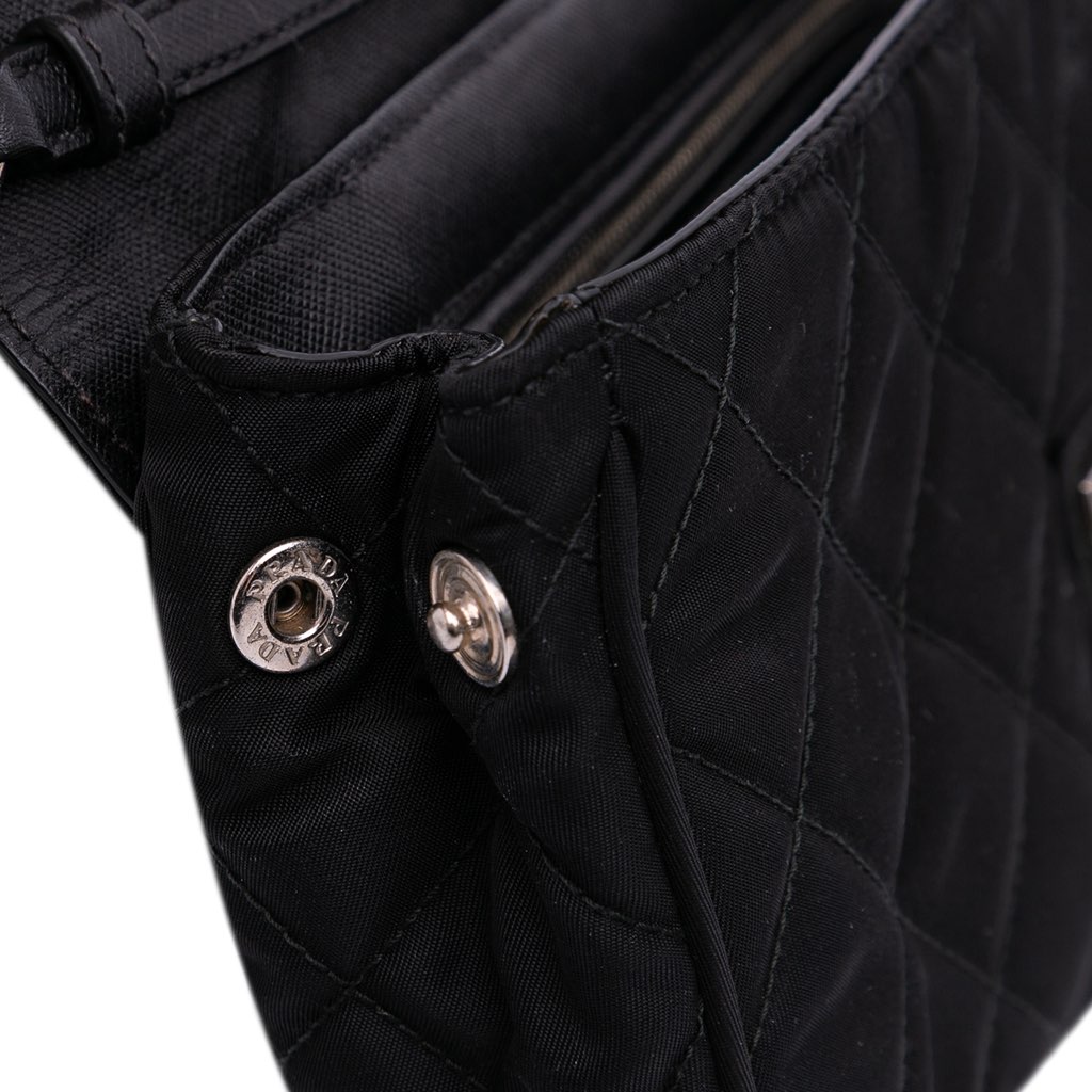 Prada Impuntu Tessuto Chain Crossbody - Detail 1