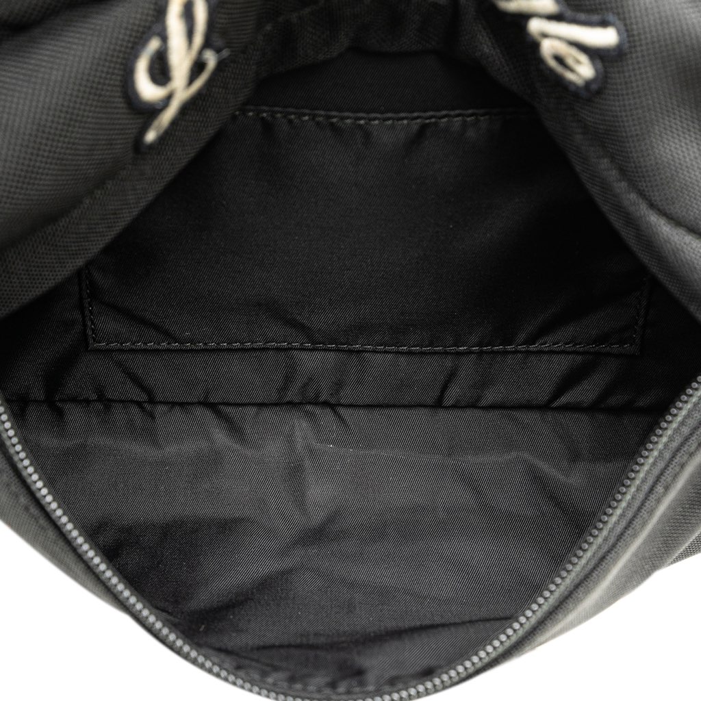 Gucci Techno Canvas Web L Aveugle Par Amour Embroidered Belt Bag - 5