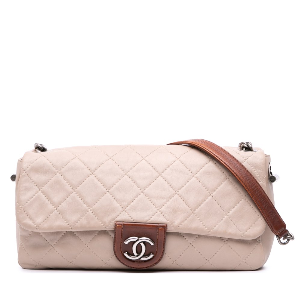 Chanel Large Quilted Lambskin Country Chic Flap
