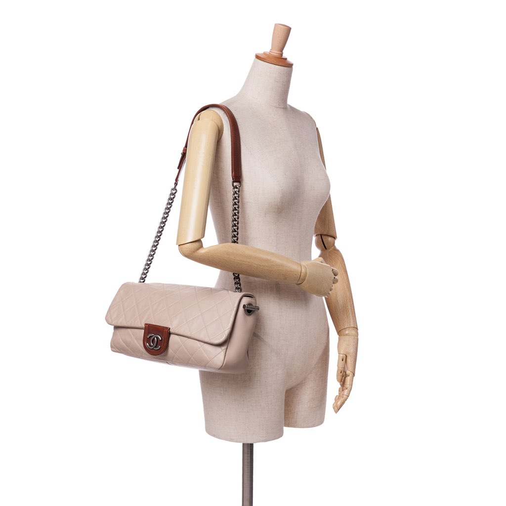 Chanel Large Quilted Lambskin Country Chic Flap - Image 14