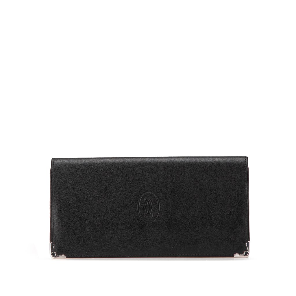 Cartier Leather Must De Cartier Wallet