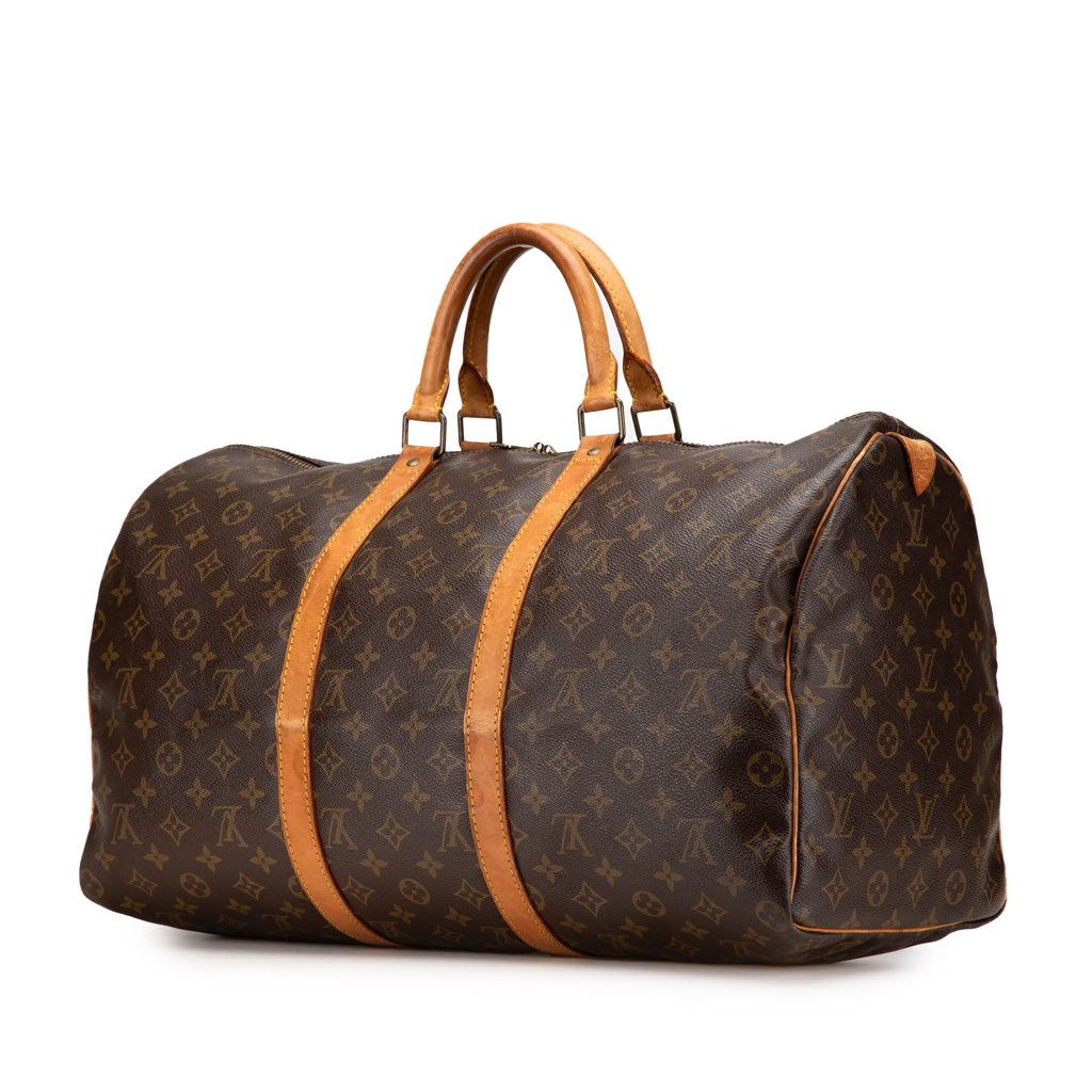 Louis Vuitton Monogram Keepall 50 - Back view