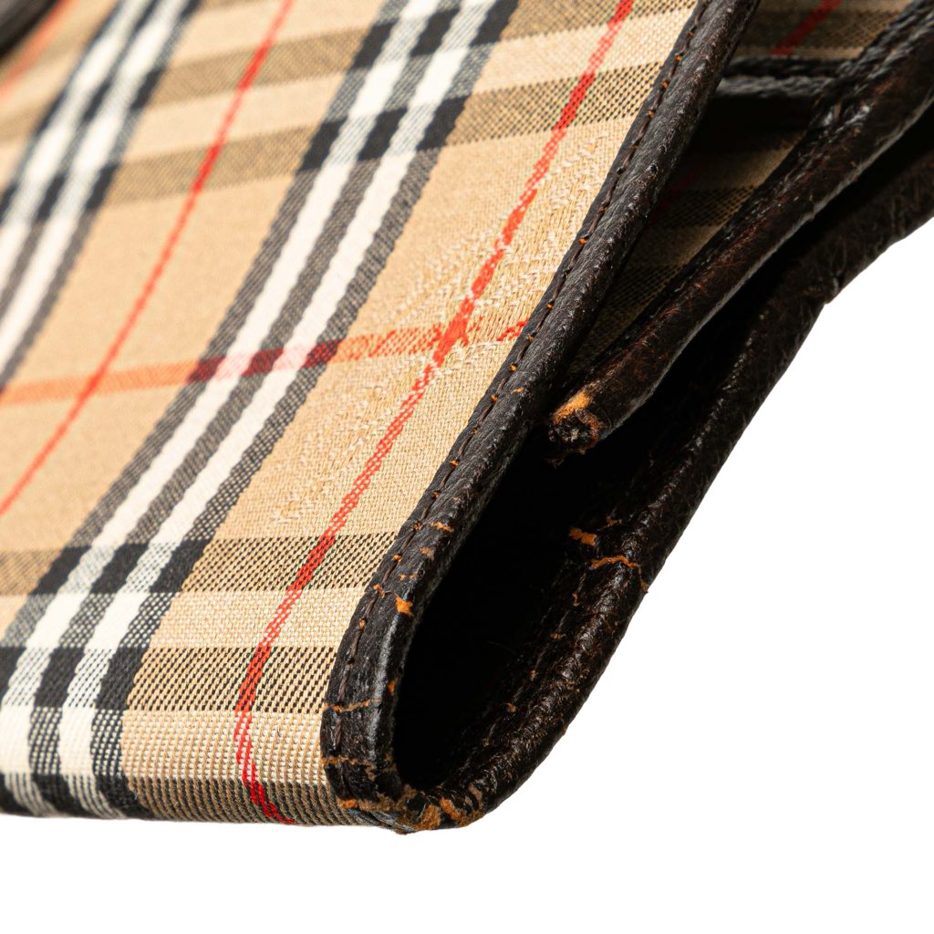 Burberry Haymarket Check Canvas Clutch - Detail 2
