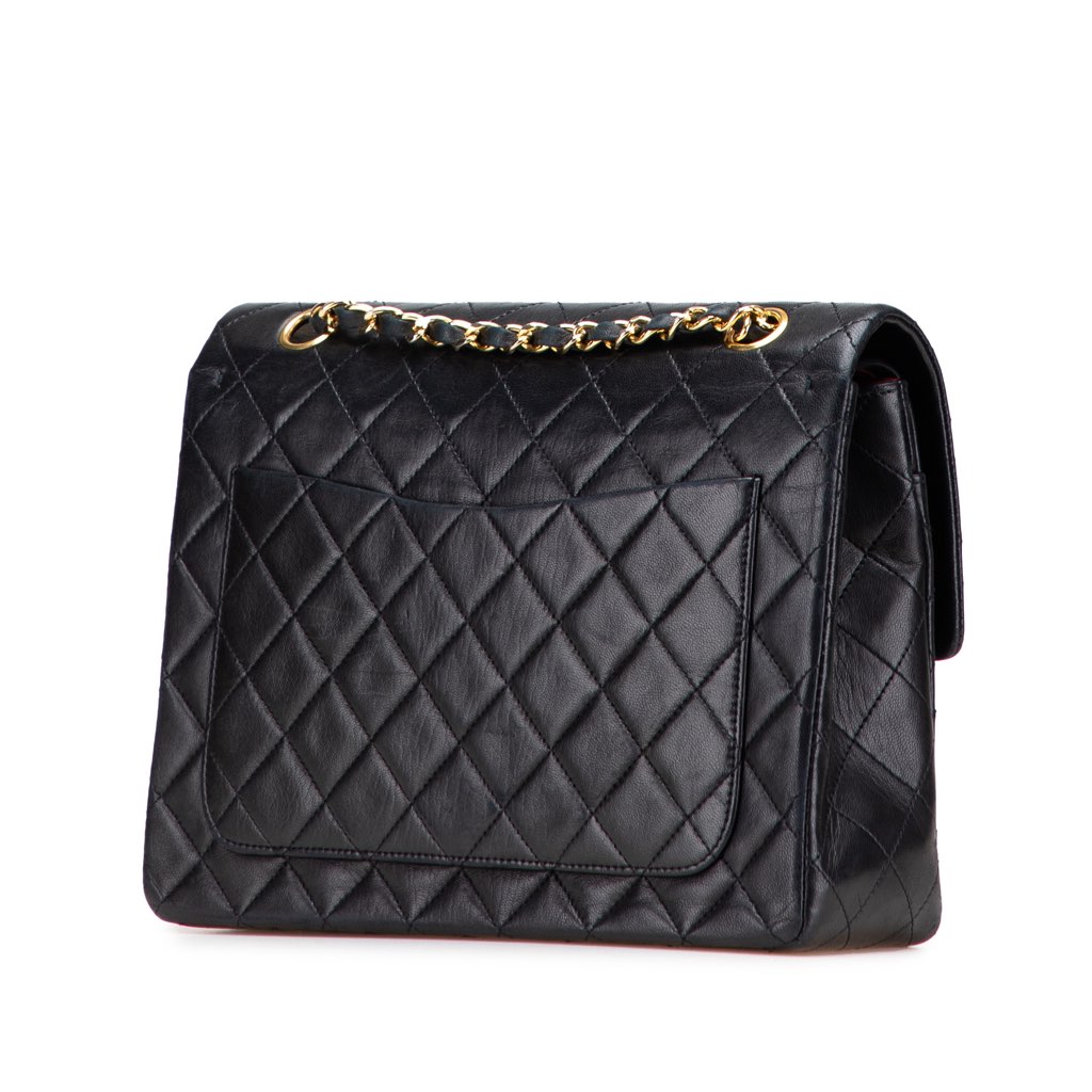 Chanel Medium Tall Classic Lambskin Double Flap - 2