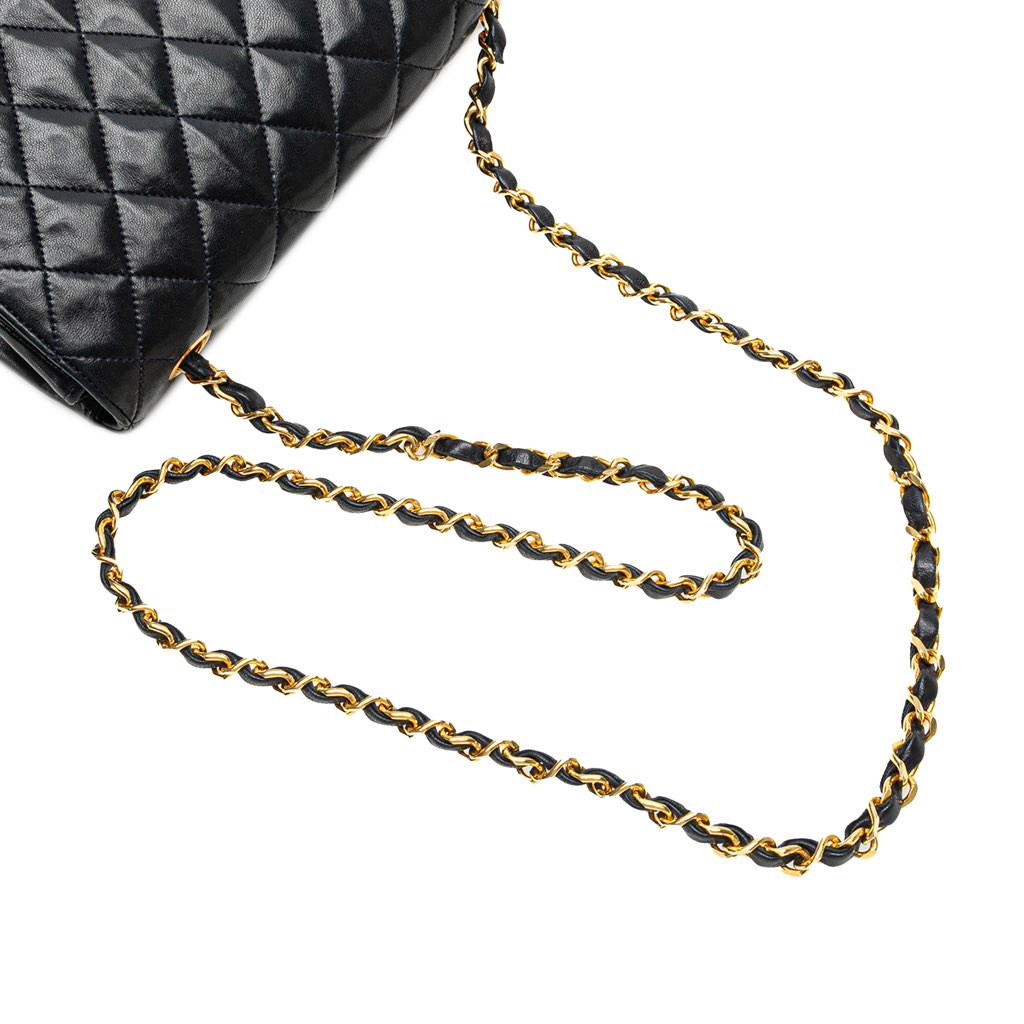 Chanel CC Quilted Lambskin Round Flap - Image 13