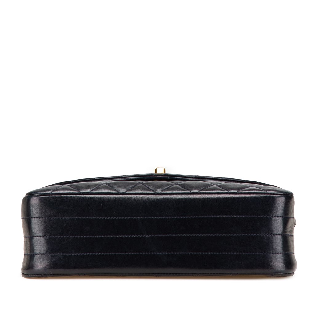 Chanel CC Quilted Lambskin Round Flap - Image 6