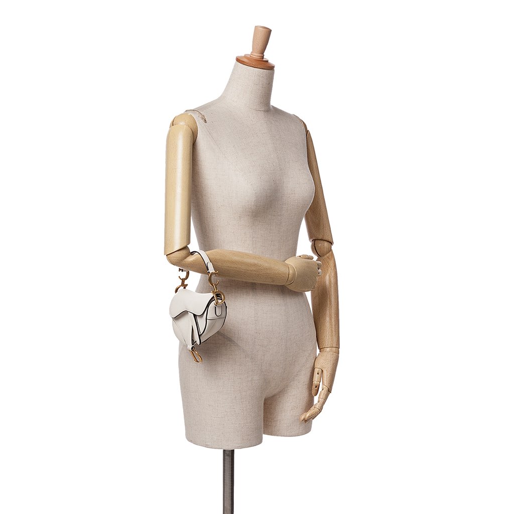 Dior Micro Goatskin Saddle - Image 10