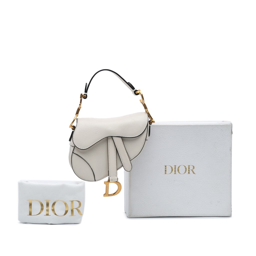 Dior Micro Goatskin Saddle - Image 11