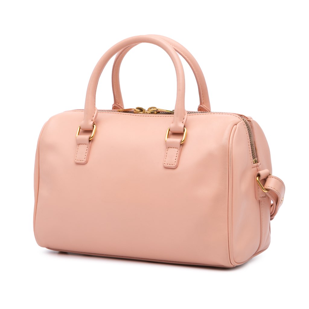 Saint Laurent Baby Leather Classic Duffle Satchel - 2