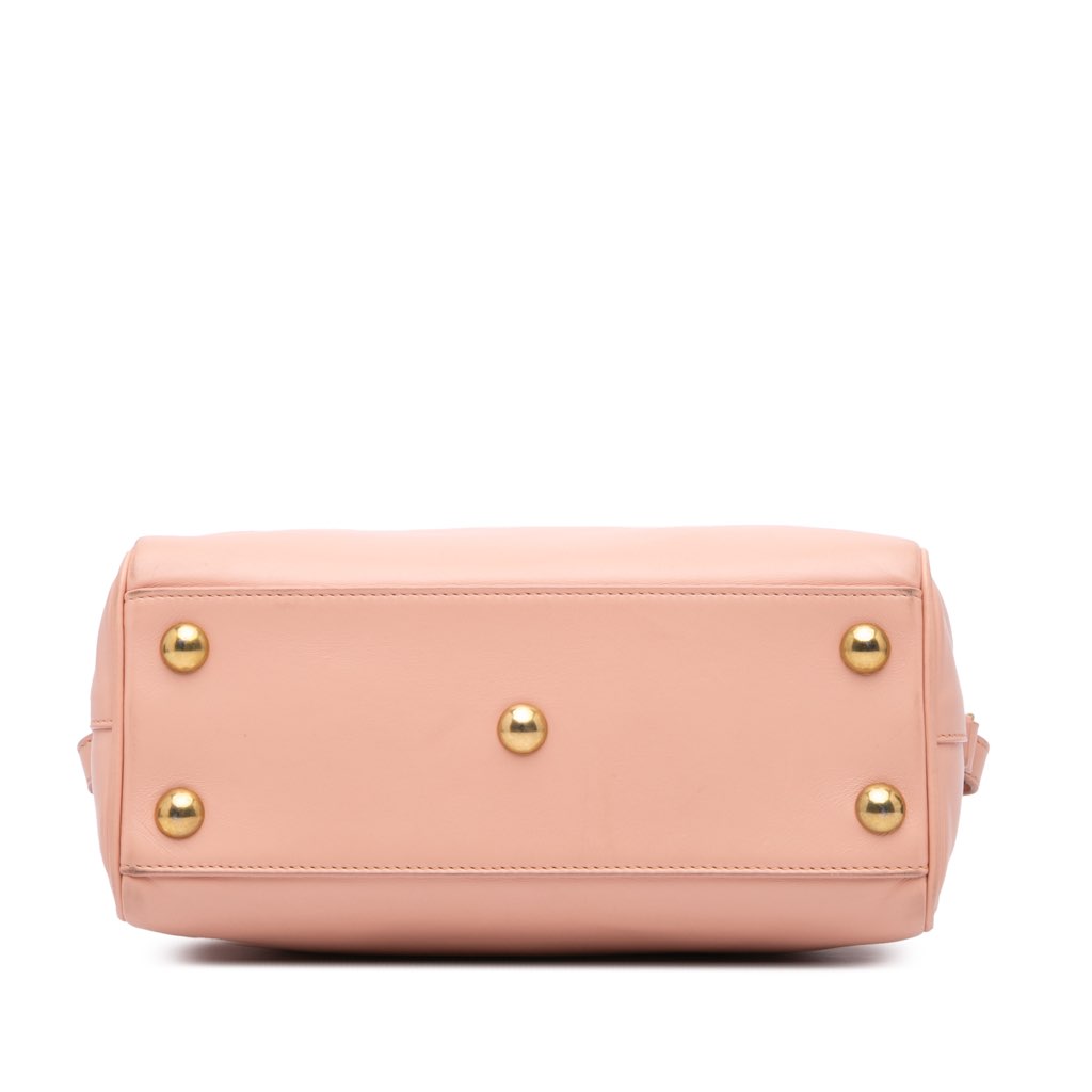 Saint Laurent Baby Leather Classic Duffle Satchel - 3