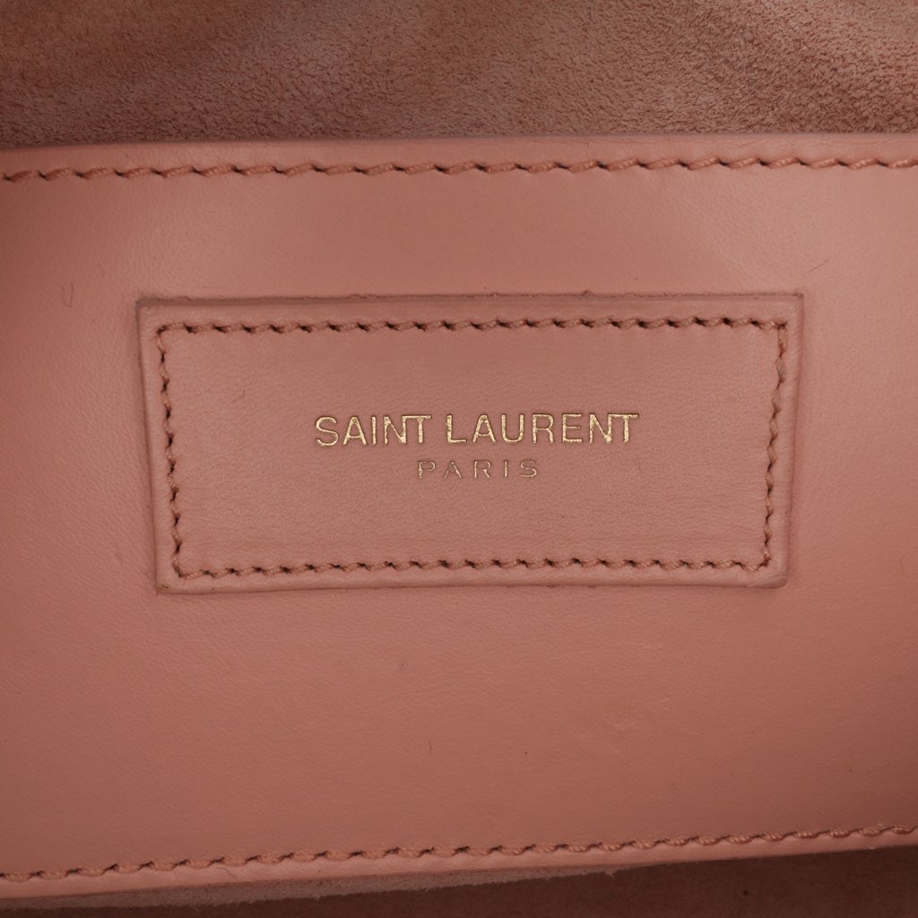 Saint Laurent Baby Leather Classic Duffle Satchel - 5