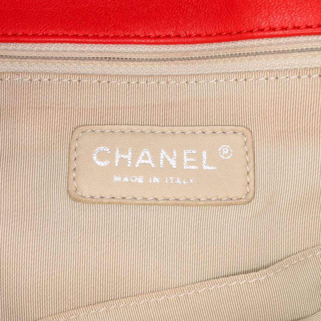 Chanel Maxi Washed Lambskin Chain Around Flap - 5