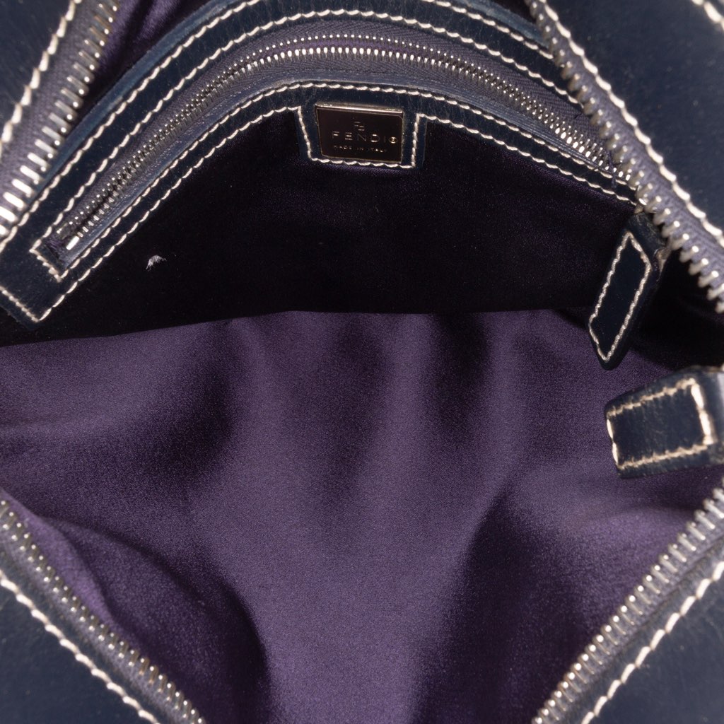 Fendi Zucchino Canvas Shoulder Bag - 4