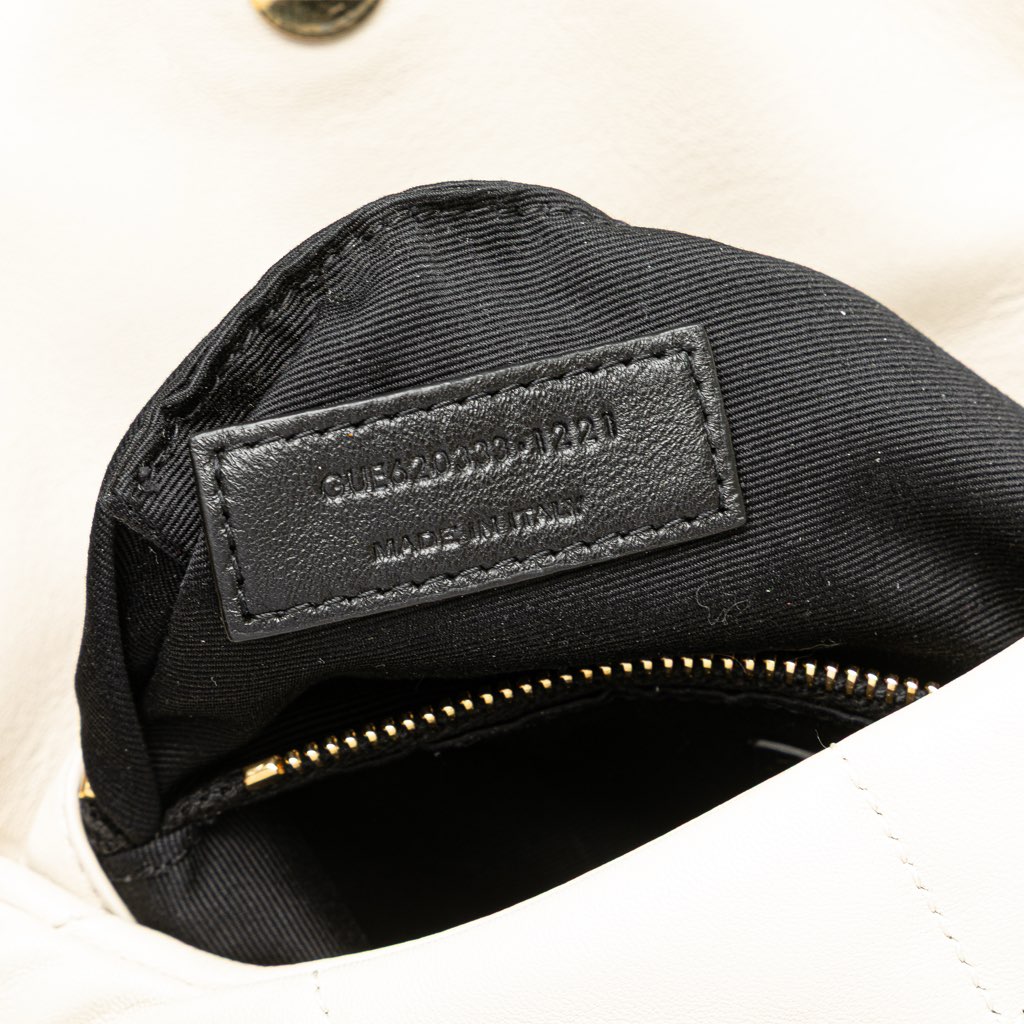 Saint Laurent Toy Lambskin Loulou Puffer Crossbody - Side view