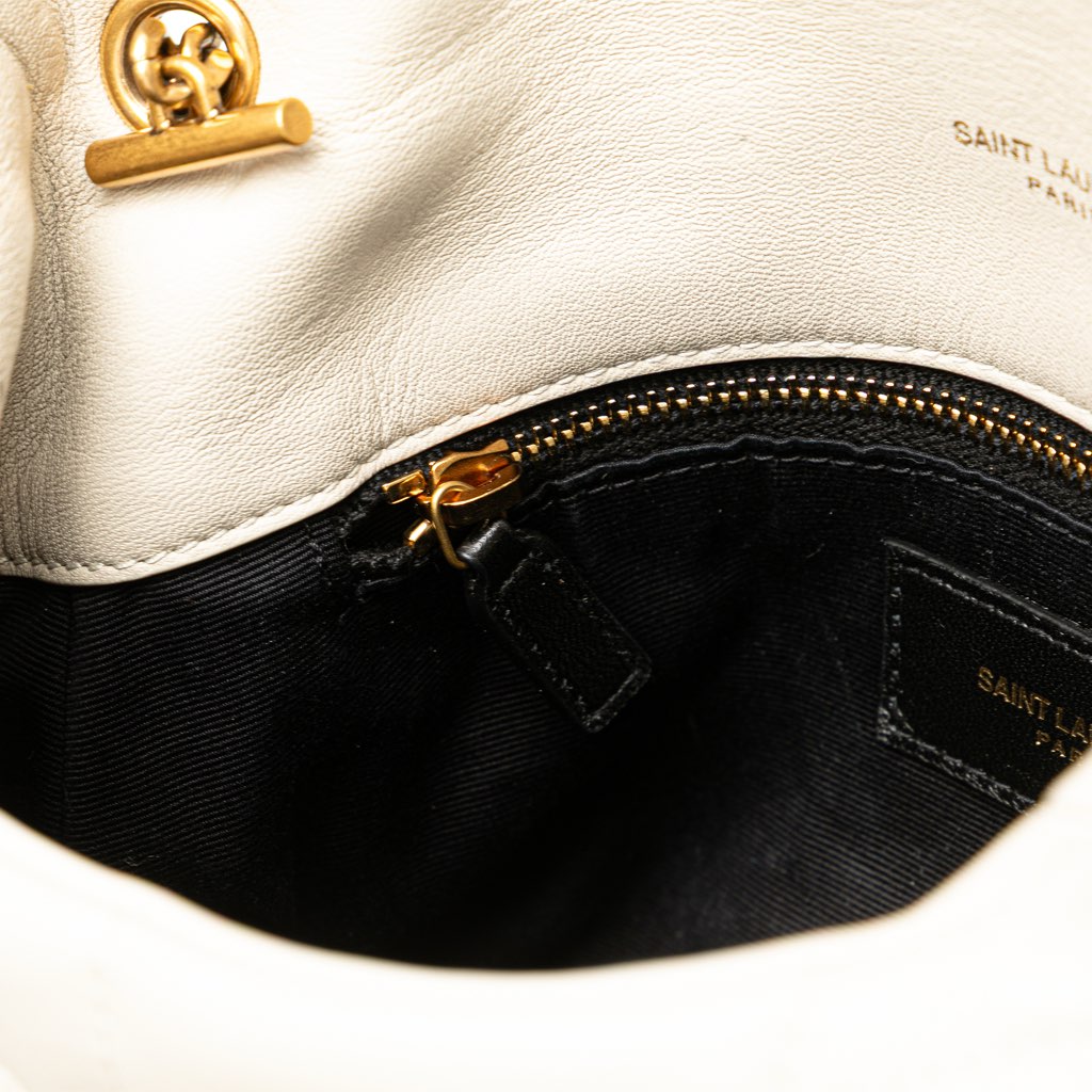 Saint Laurent Toy Lambskin Loulou Puffer Crossbody - Detail 2