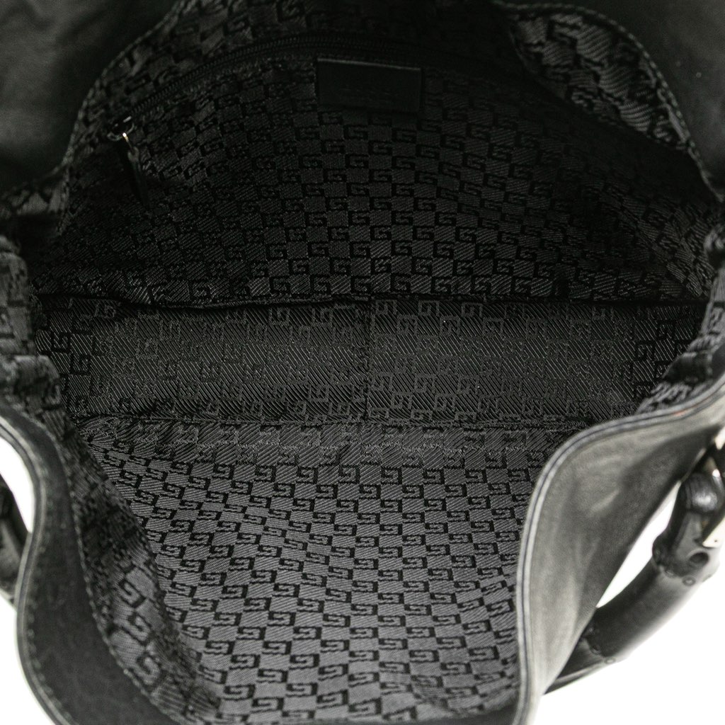 Gucci Leather Bamboo Satchel - 4