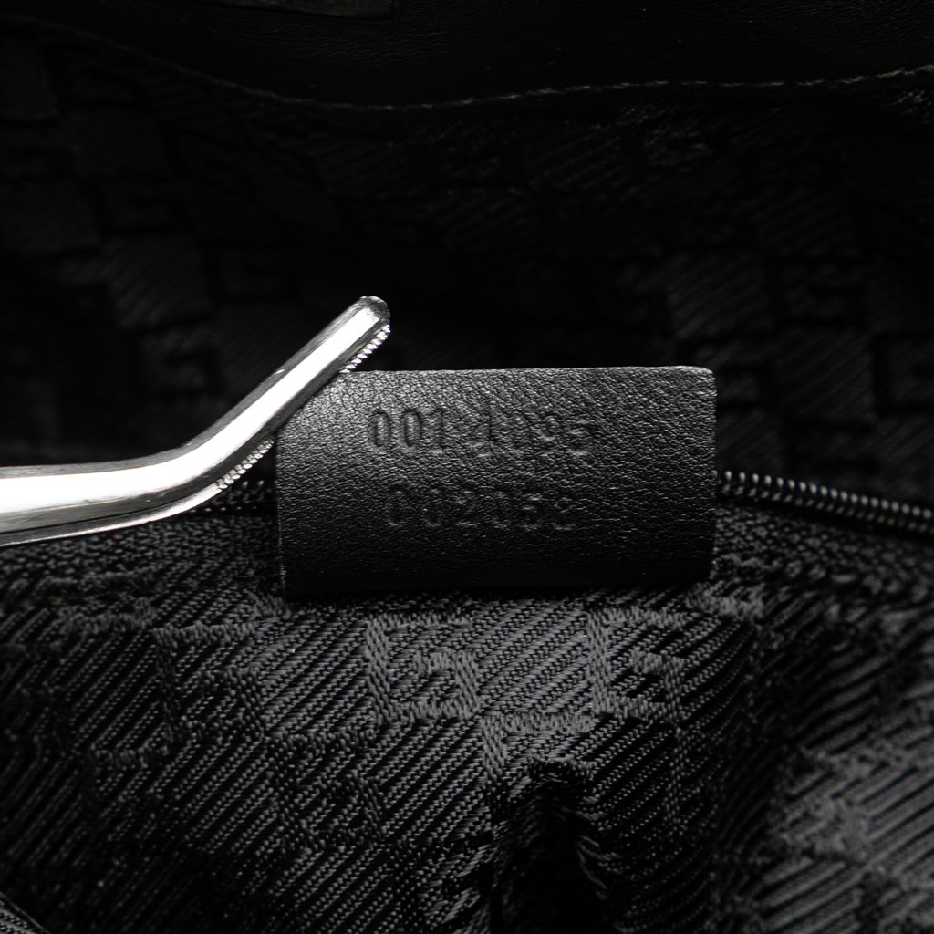 Gucci Leather Bamboo Satchel - Detail 1