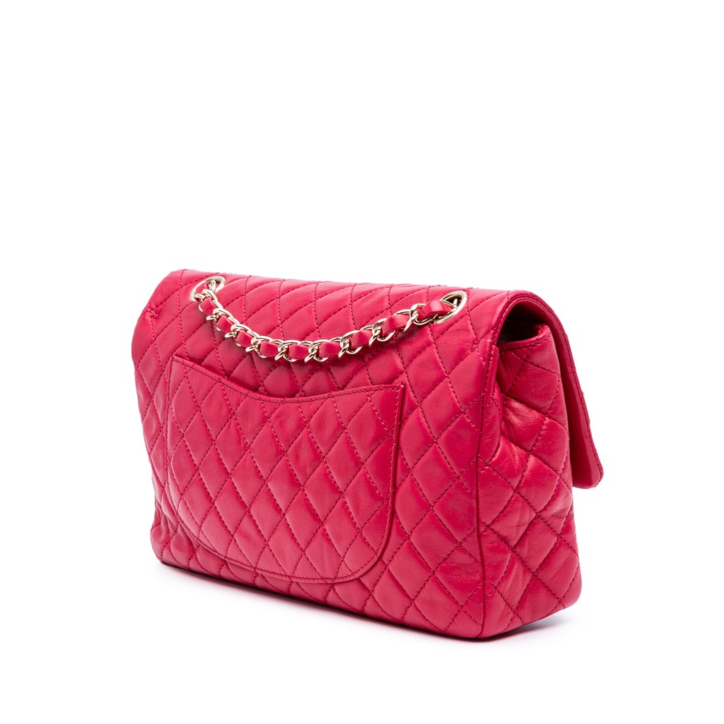 Chanel Medium Classic Lambskin Valentines Heart Charms Single Flap - 2