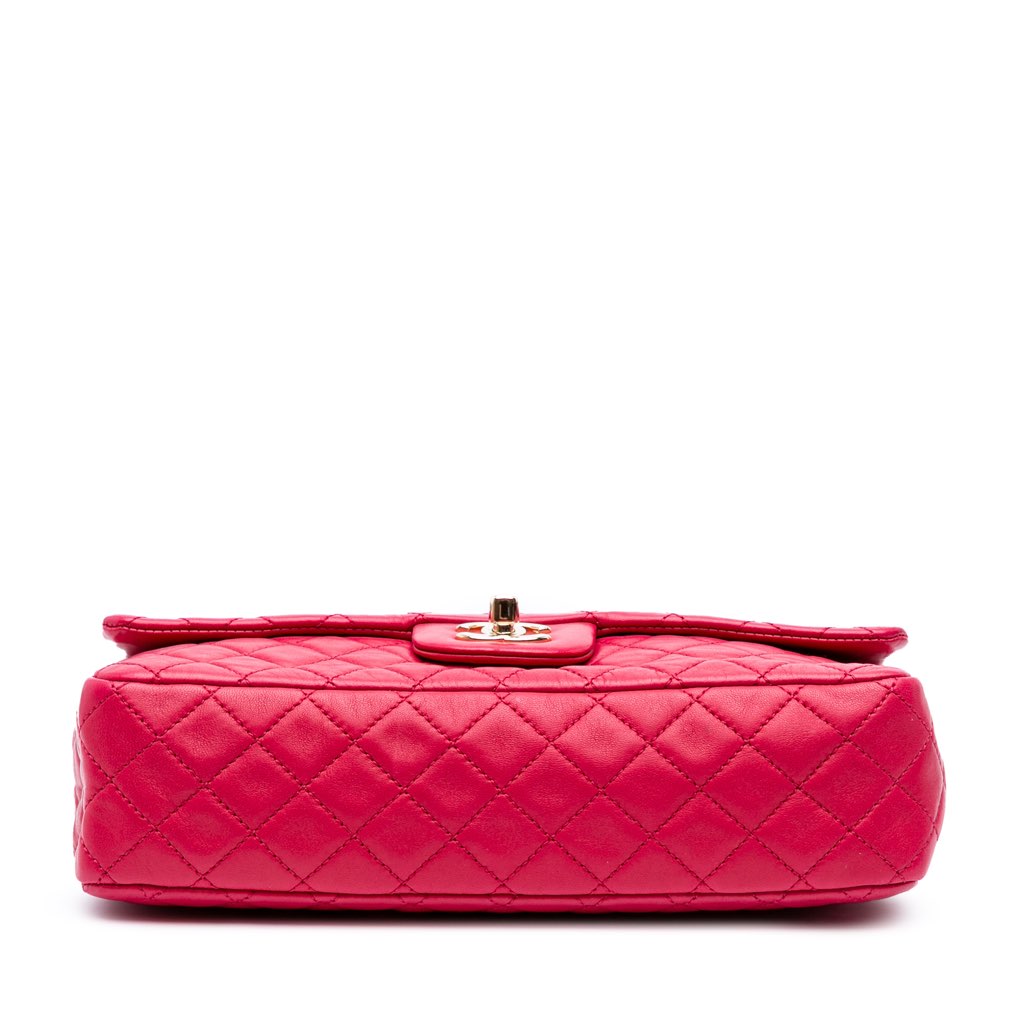 Chanel Medium Classic Lambskin Valentines Heart Charms Single Flap - 3