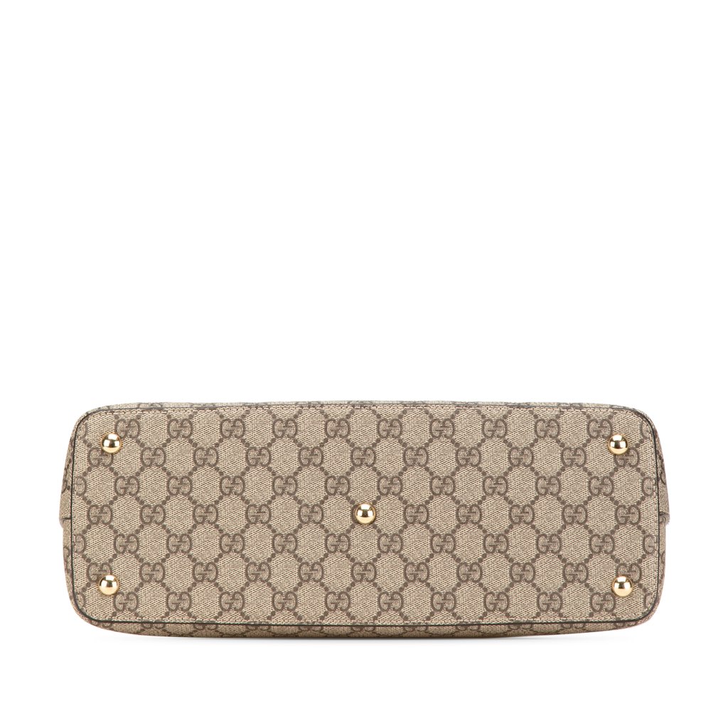 Gucci GG Supreme Linea A Satchel - Image 6