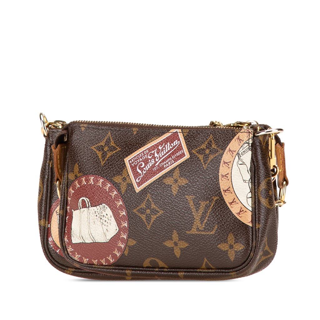 Louis Vuitton Monogram Patch Mini Pochette Accessoires - 2