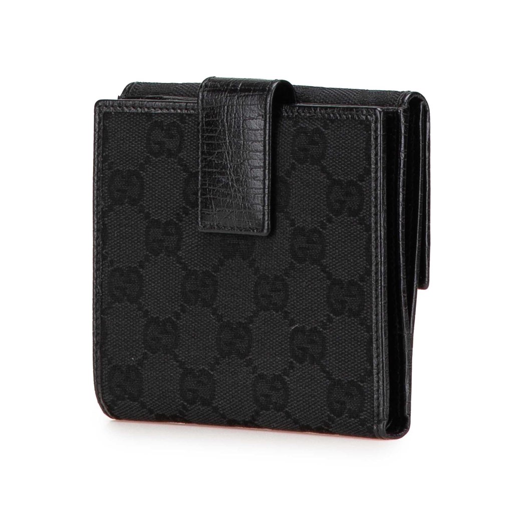 Gucci GG Canvas Bamboo Compact Wallet - 2