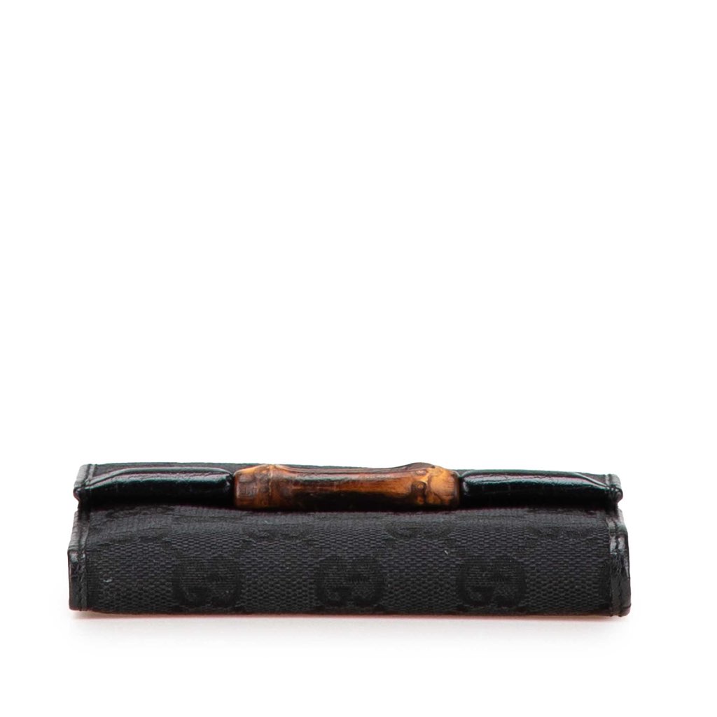 Gucci GG Canvas Bamboo Compact Wallet - 3