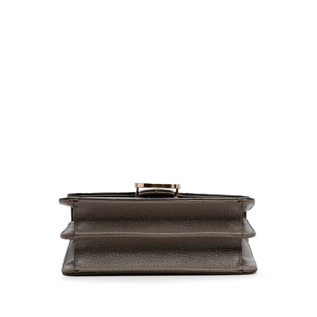 Gucci Small Dollar Calfskin Interlocking G Crossbody - 3